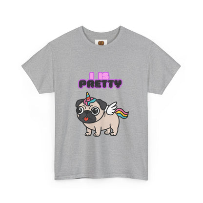 Pugicorn "I Is Pretty" Tee