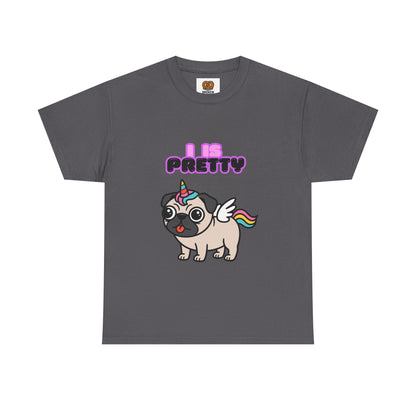 Pugicorn "I Is Pretty" Tee