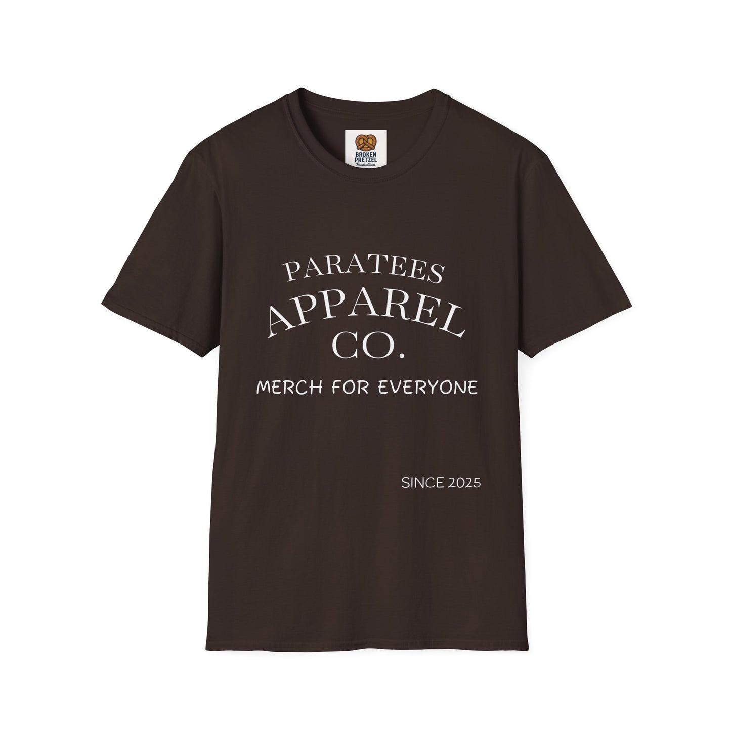 PARATEES Graphic T‑Shirt — Urban Night Photo Design with 'PARATEES' Text