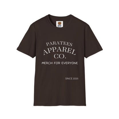 PARATEES Graphic T‑Shirt — Urban Night Photo Design with 'PARATEES' Text