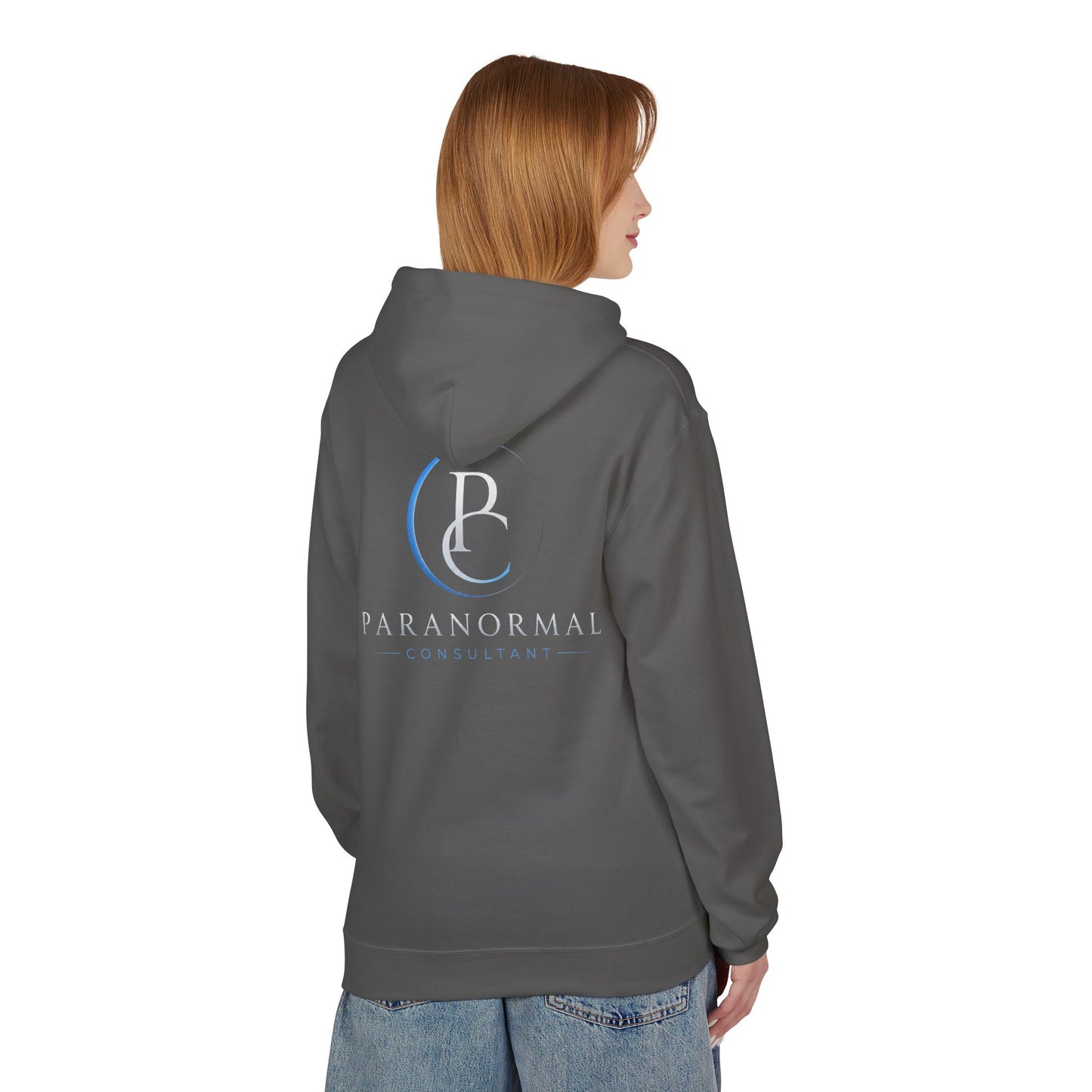 Paranormal Consultant Hoodie — Logo Pullover for Ghost Hunters & Occult Professionals