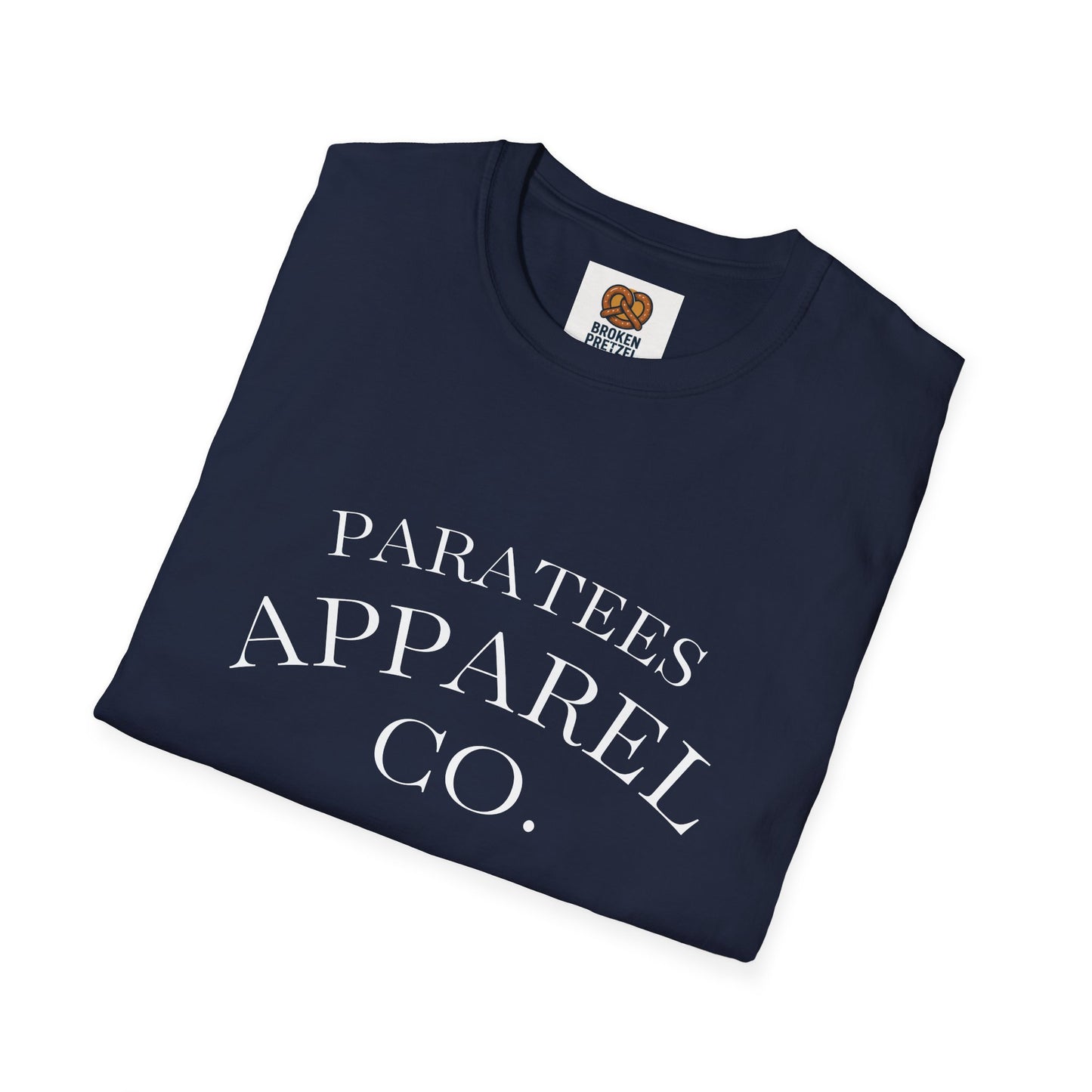 PARATEES Graphic T‑Shirt — Urban Night Photo Design with 'PARATEES' Text