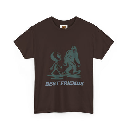 Best Friends Alien & Sasquatch T-Shirt