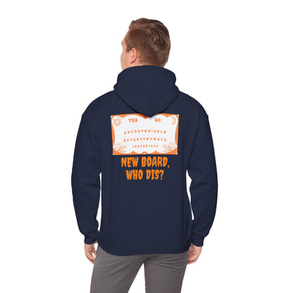 Paranormal Hoodie - "Para-Tees" Ouija Board New Board Who Dis? Ghost Investigators Pullover