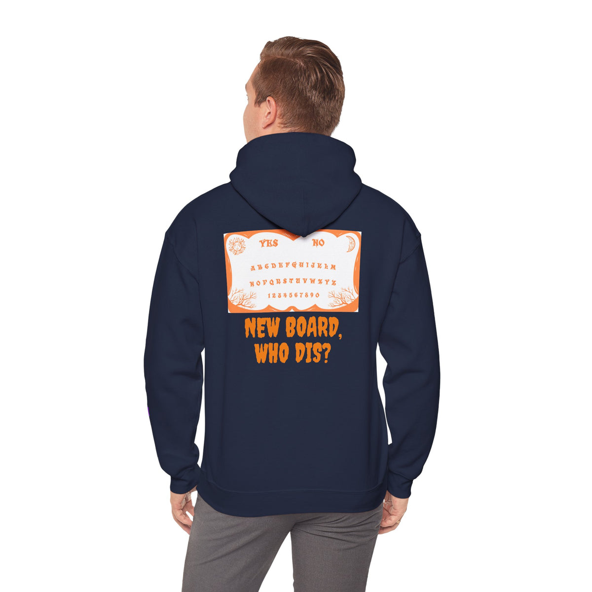 Paranormal Hoodie - "Para-Tees" Ouija Board New Board Who Dis? Ghost Investigators Pullover