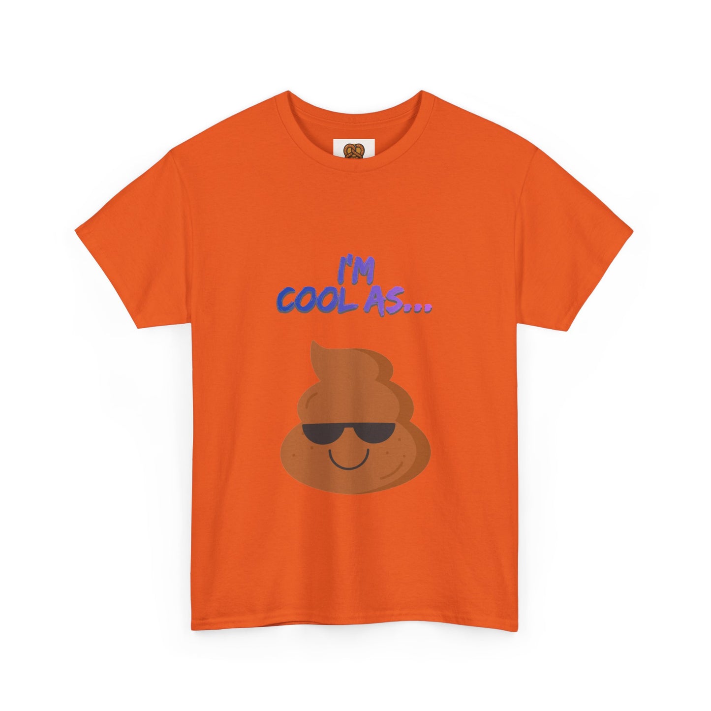 Cool Poop Emoji T-Shirt — "I’m Cool As..." Novelty Tee