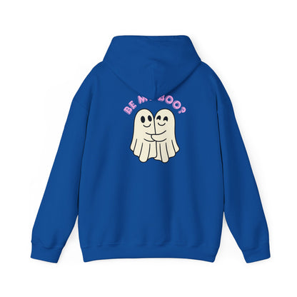 Ghost Hug Hoodie – “Be My Boo?” Cute Couple Halloween Sweatshirt