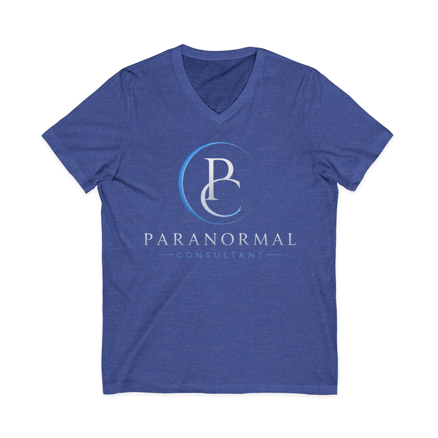 Paranormal Consultant V-Neck Tee — 'Paranormal Consultant' Logo Shirt