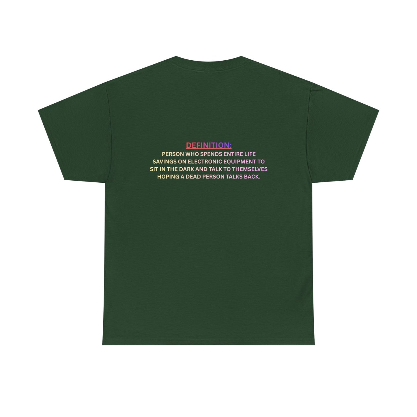 Paranormal Investigator T‑Shirt — Definition Graphic Tee for Ghost Hunters & Halloween