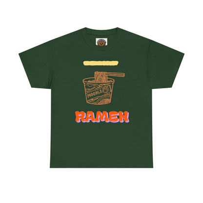 Ramen Cup Graphic Tee – Retro Noodle Illustration Casual T-Shirt