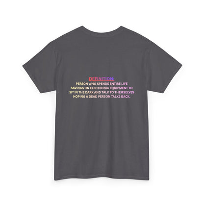 Paranormal Investigator T‑Shirt — Definition Graphic Tee for Ghost Hunters & Halloween