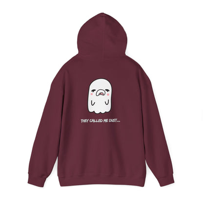 Ghost Tooth Hoodie — Cute 'They Called Me Dust...' Cartoon Tooth Pullover
