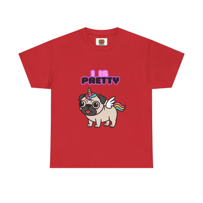 Pugicorn "I Is Pretty" Tee