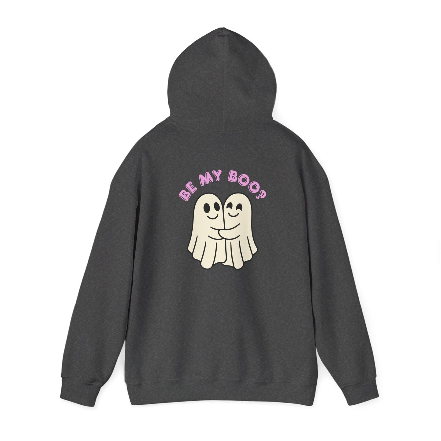 Ghost Hug Hoodie – “Be My Boo?” Cute Couple Halloween Sweatshirt