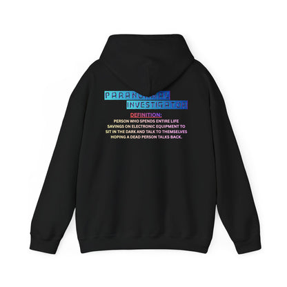 Paranormal Investigator Hoodie — Funny Ghost Hunting Definition Pullover