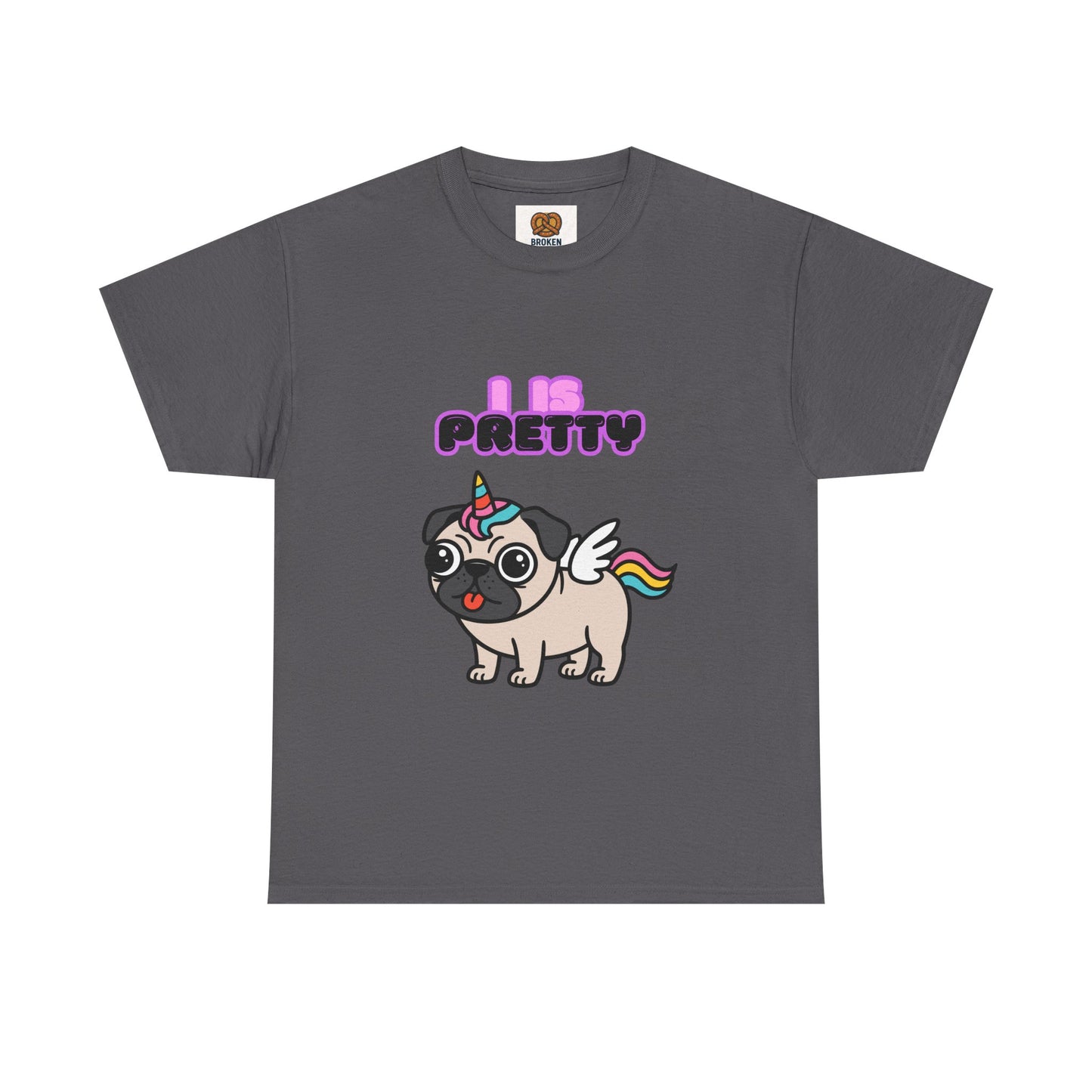 Pugicorn "I Is Pretty" Tee
