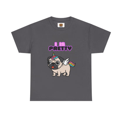 Pugicorn "I Is Pretty" Tee