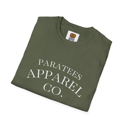 PARATEES Graphic T‑Shirt — Urban Night Photo Design with 'PARATEES' Text