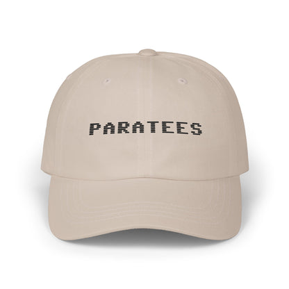 Paratees Dad Cap — Minimalist Embroidered Logo Baseball Hat