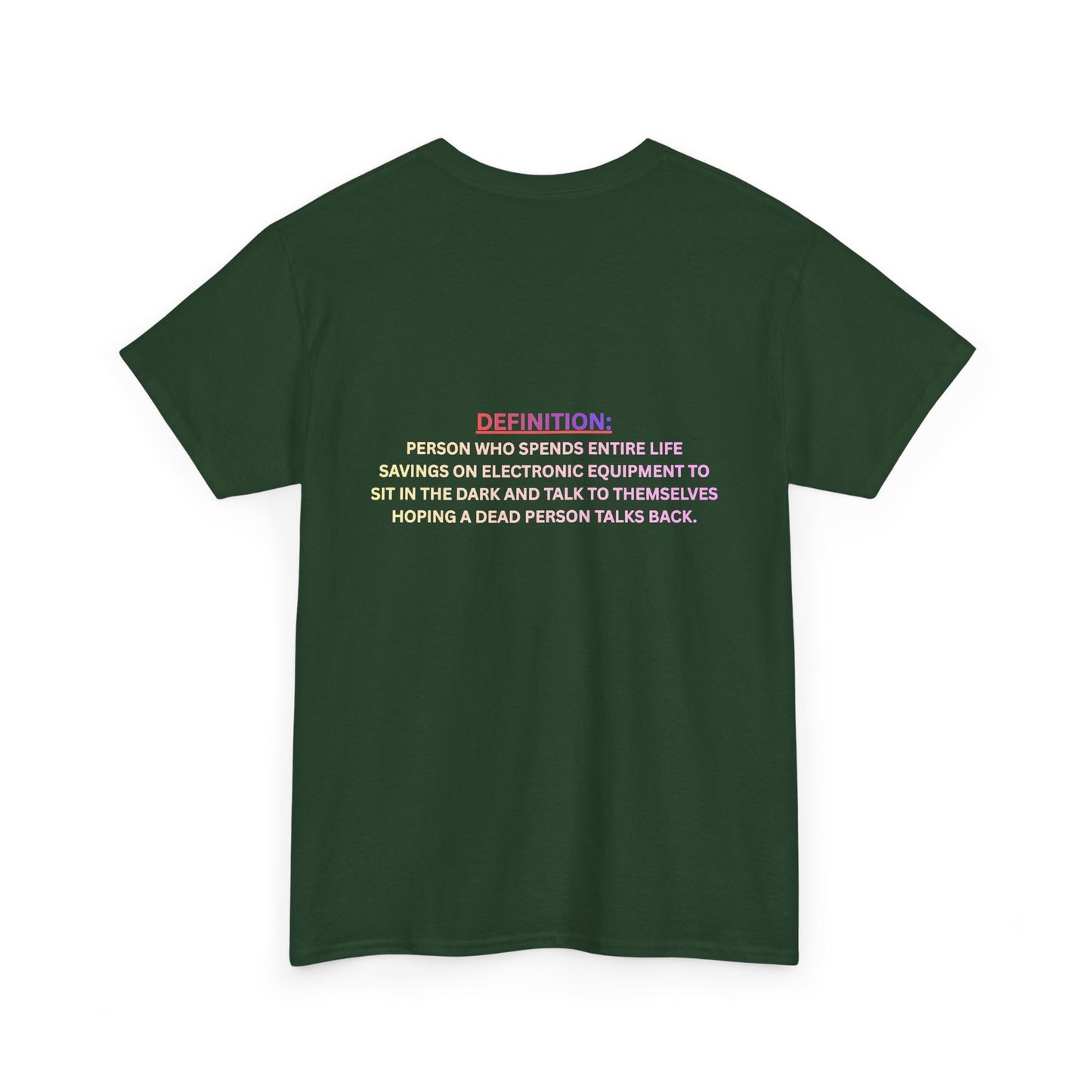 Paranormal Investigator T‑Shirt — Definition Graphic Tee for Ghost Hunters & Halloween