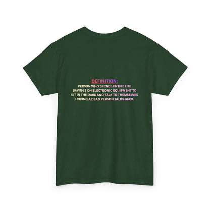 Paranormal Investigator T‑Shirt — Definition Graphic Tee for Ghost Hunters & Halloween
