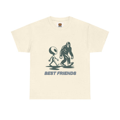 Best Friends Alien & Sasquatch T-Shirt