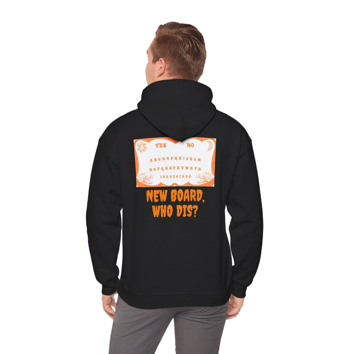 Paranormal Hoodie - "Para-Tees" Ouija Board New Board Who Dis? Ghost Investigators Pullover