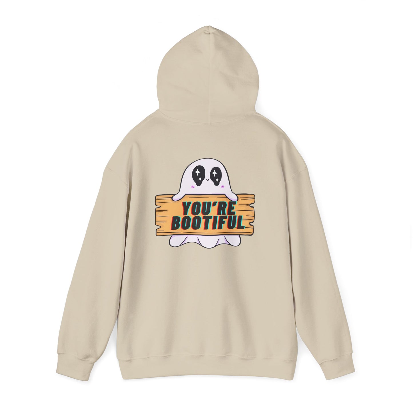 You're Bootiful Ghost Hoodie — Cute Halloween Pullover for Kids & Adults
