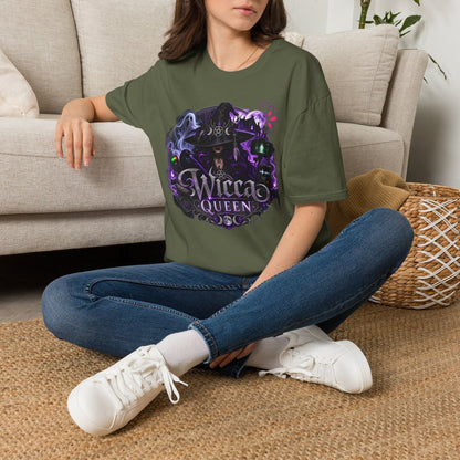 Wiccan Queen T-Shirt — Gothic Witch Graphic Tee