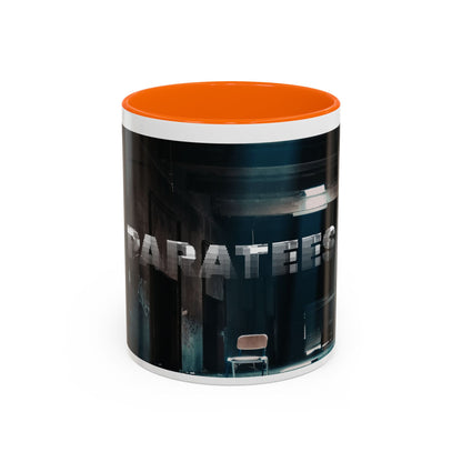 Accent Coffee Mug — Dark Industrial "Separaters" Design (11/15 oz)