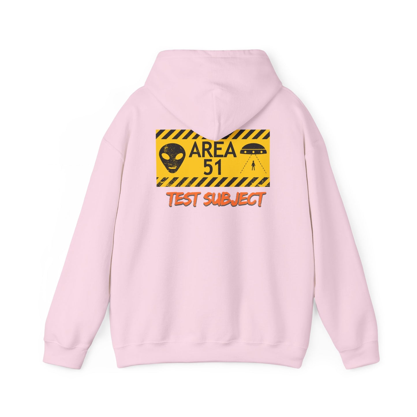 Area 51 Test Subject Hoodie — Alien Graphic Hooded Sweatshirt