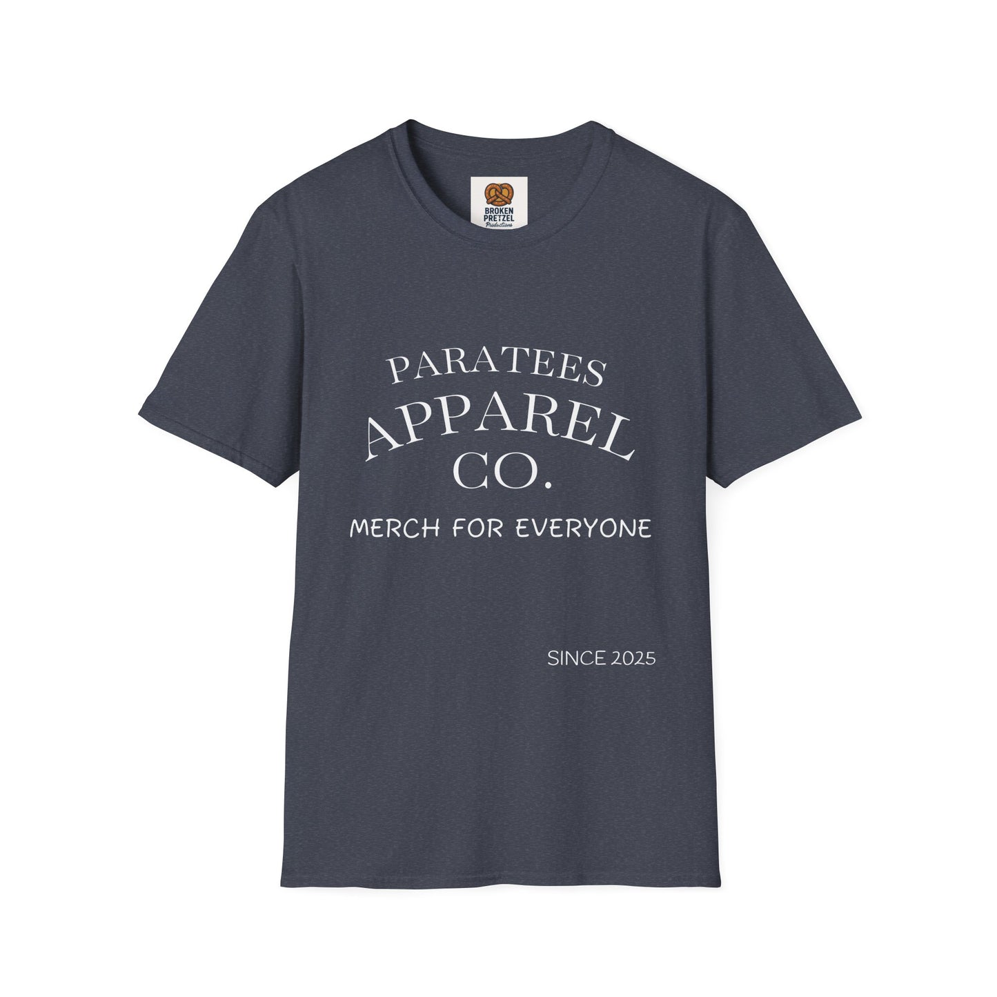 PARATEES Graphic T‑Shirt — Urban Night Photo Design with 'PARATEES' Text