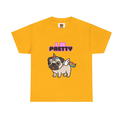 Pugicorn "I Is Pretty" Tee