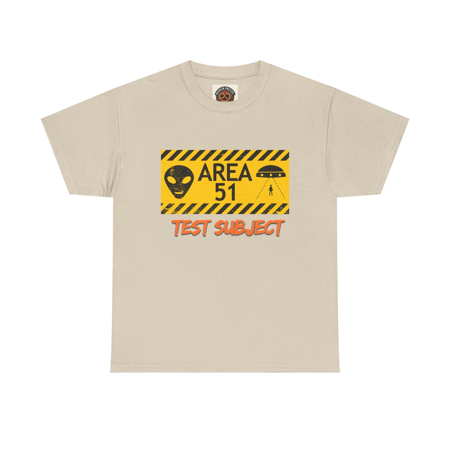 Area 51 Test Subject T-Shirt — Alien Warning Graphic Tee