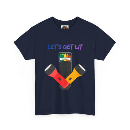 Let's Get Lit Flashlight Ghost Hunting T-Shirt