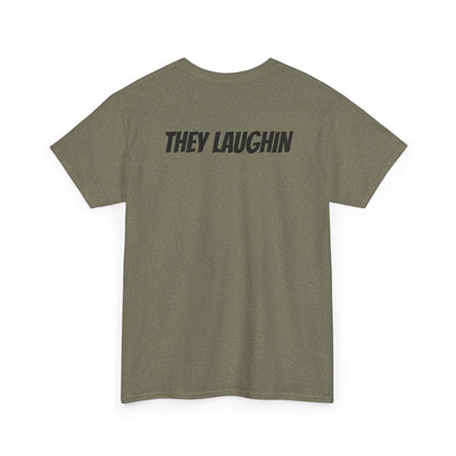 They See Me Rollin' Bowling Tee — "They Laughin" Back Graphic