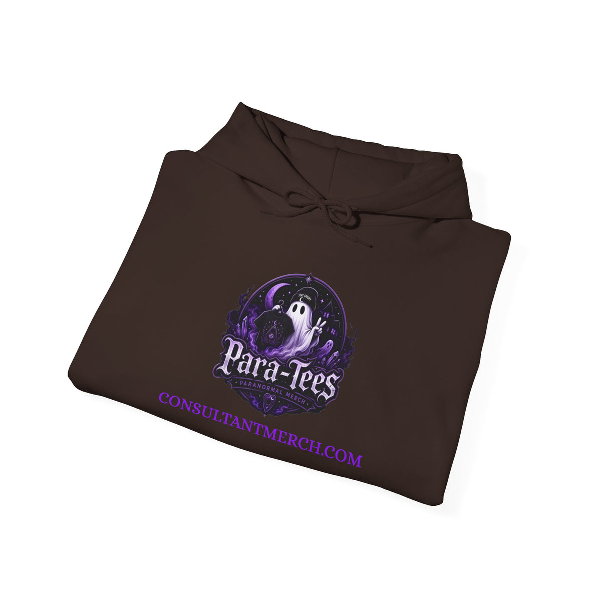 Paranormal Hoodie - "Para-Tees" Ouija Board New Board Who Dis? Ghost Investigators Pullover