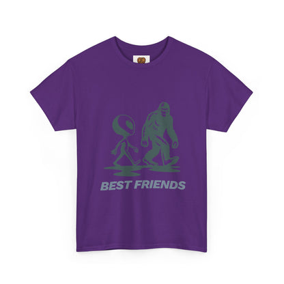 Best Friends Alien & Sasquatch T-Shirt