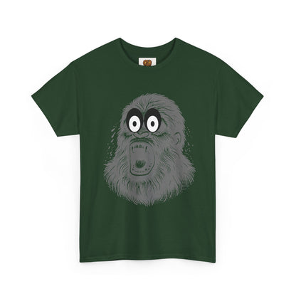 Screaming Ape Graphic Tee — Retro Monochrome Primate Design