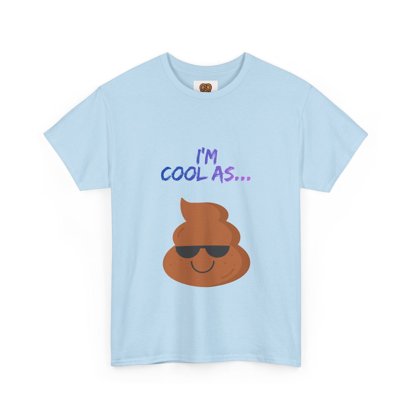Cool Poop Emoji T-Shirt — "I’m Cool As..." Novelty Tee