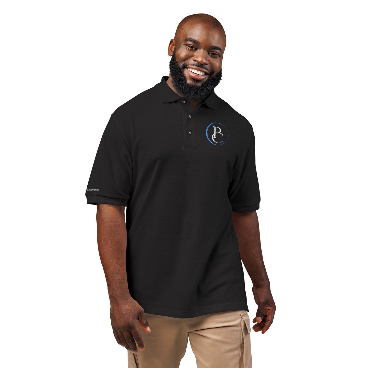Embroidered Moon & Stars Polo