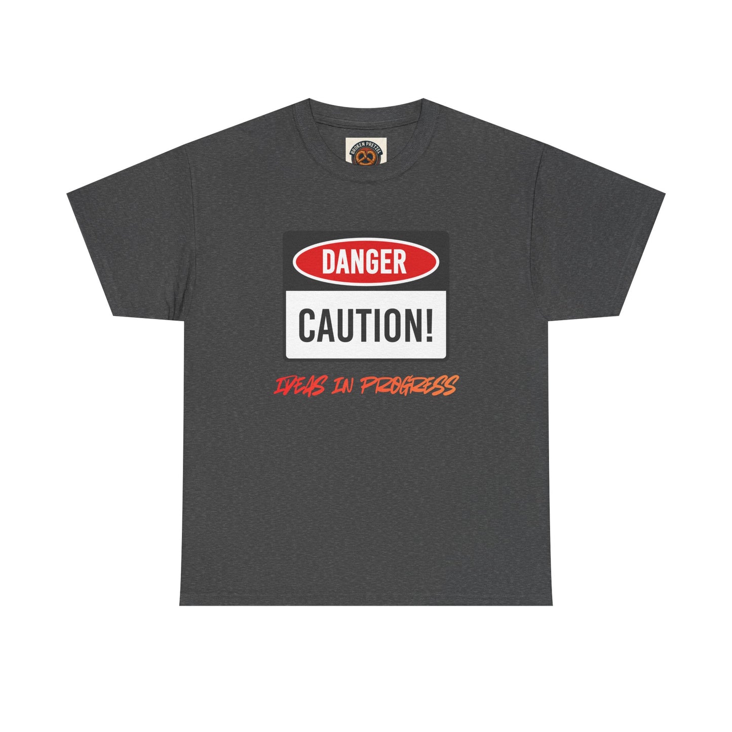 Caution! Danger 'Work In Progress' Graphic Tee