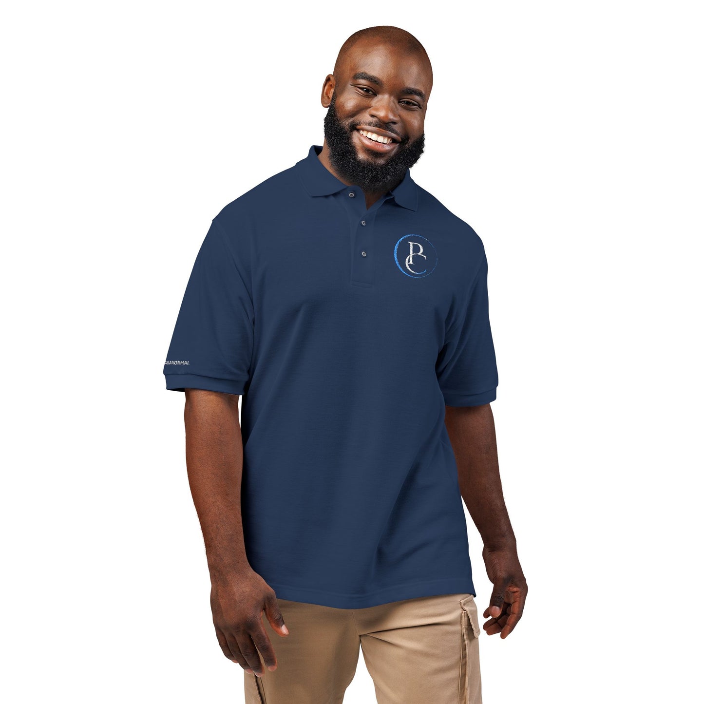 Embroidered Moon & Stars Polo