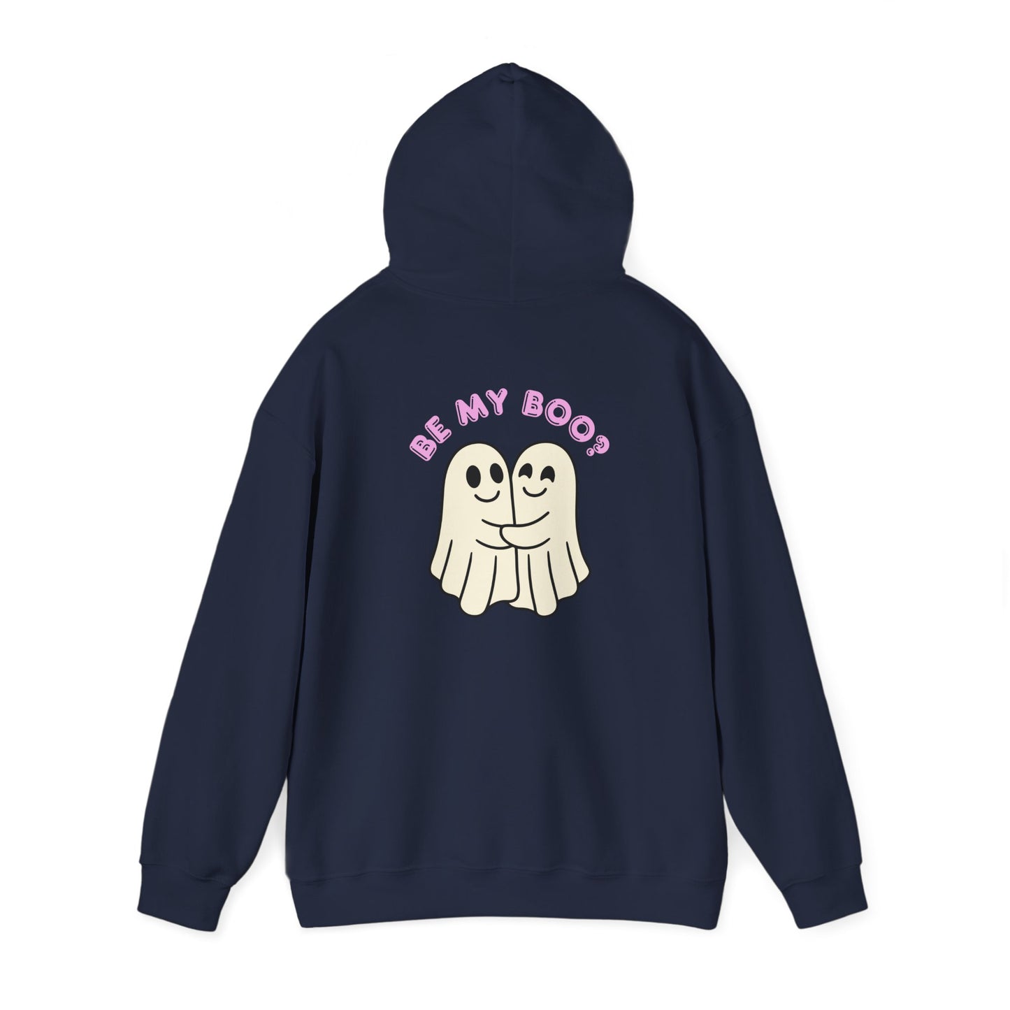 Ghost Hug Hoodie – “Be My Boo?” Cute Couple Halloween Sweatshirt