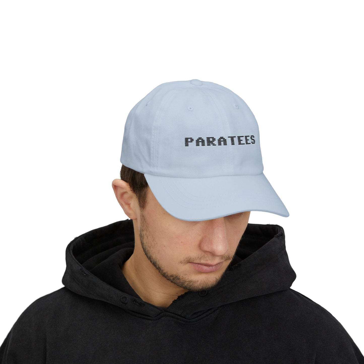 Paratees Dad Cap — Minimalist Embroidered Logo Baseball Hat