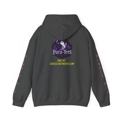 Wicca Queen Hoodie - Gothic Witchy Sweatshirt with Floral Skull Design