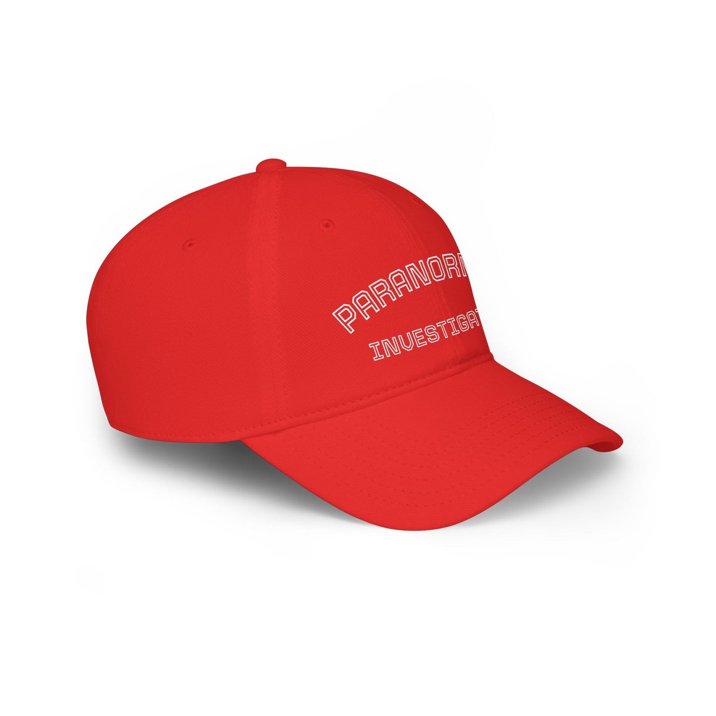 Paranormal Investigator Baseball Cap — Embroidered Ghost Hunting Hat