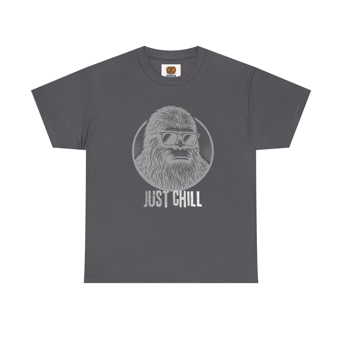 Just Chill Sasquatch T-Shirt — Funny Bigfoot Graphic Tee