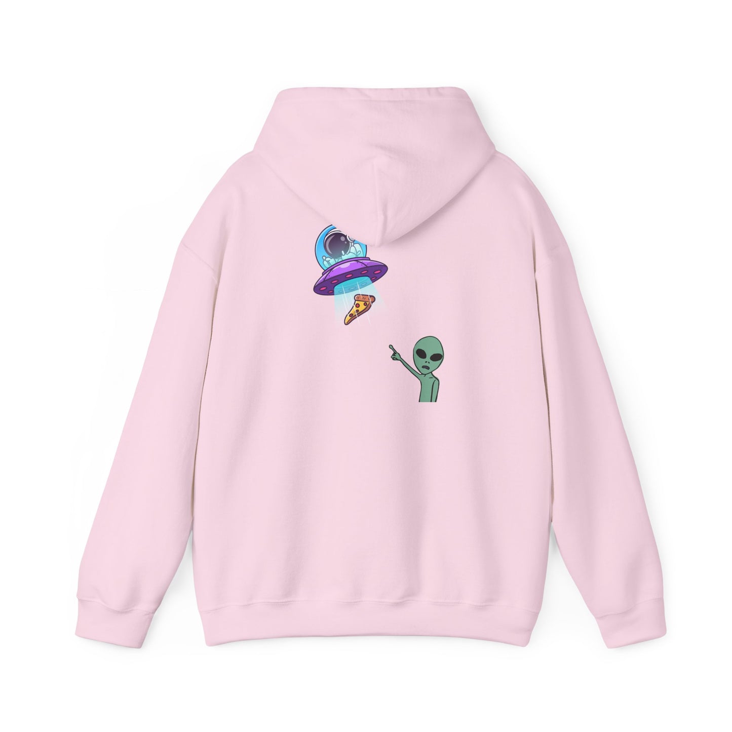 Alien UFO Hoodie — Cute Alien Abduction Graphic Pullover