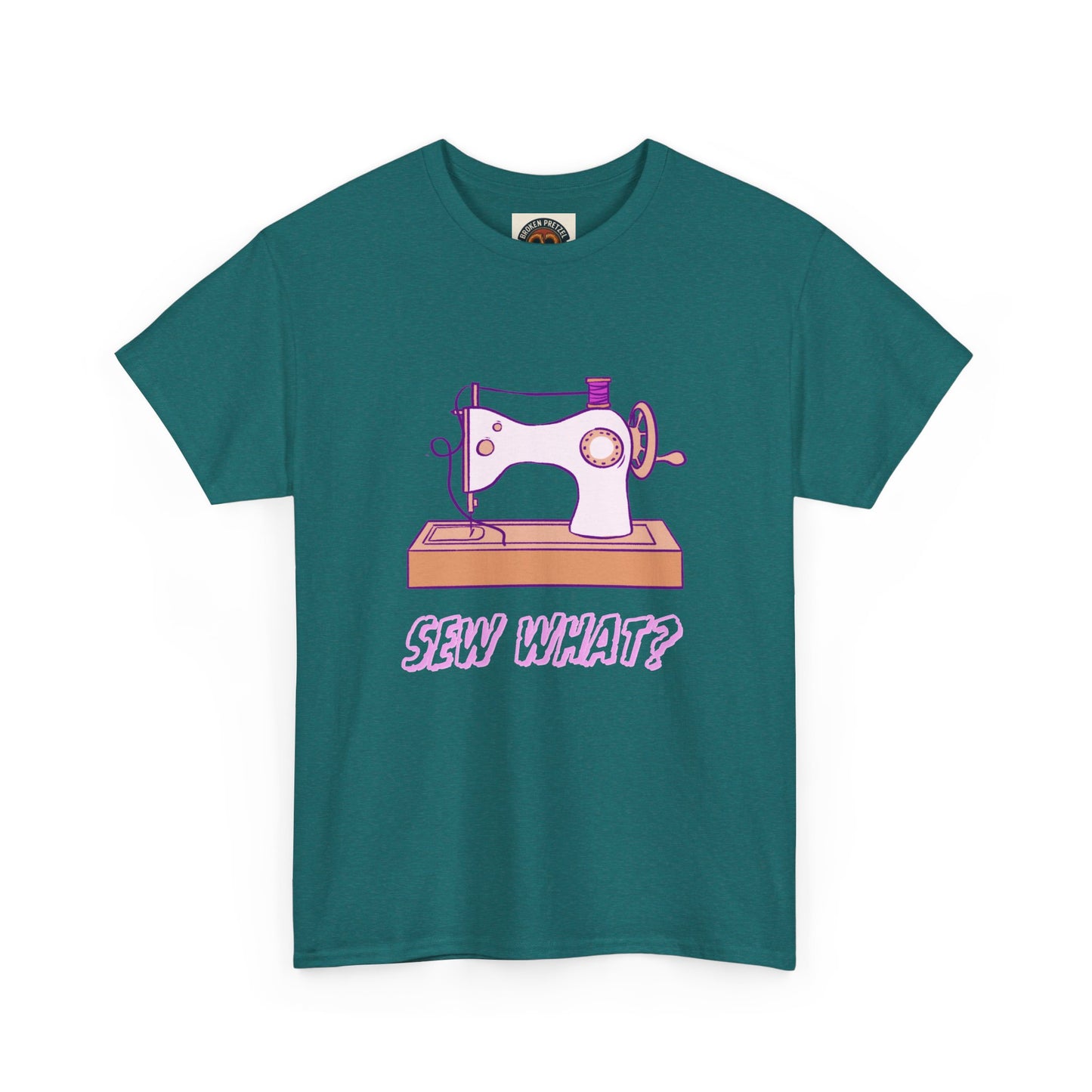 Sew What? Vintage Sewing Machine Tee — Funny Sewing Gift